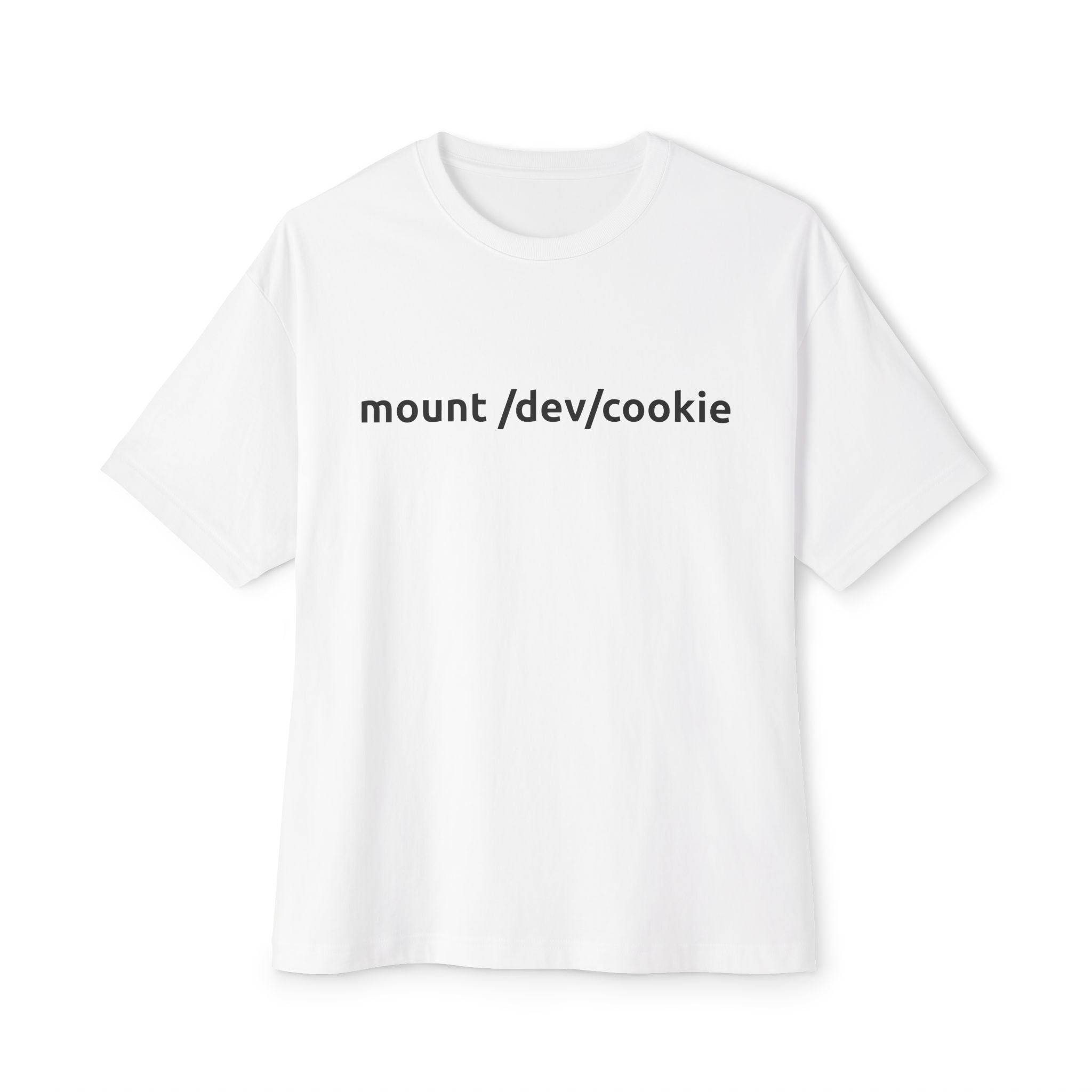 Boxy Tee — Minimalist Custom Text Oversized T-Shirt