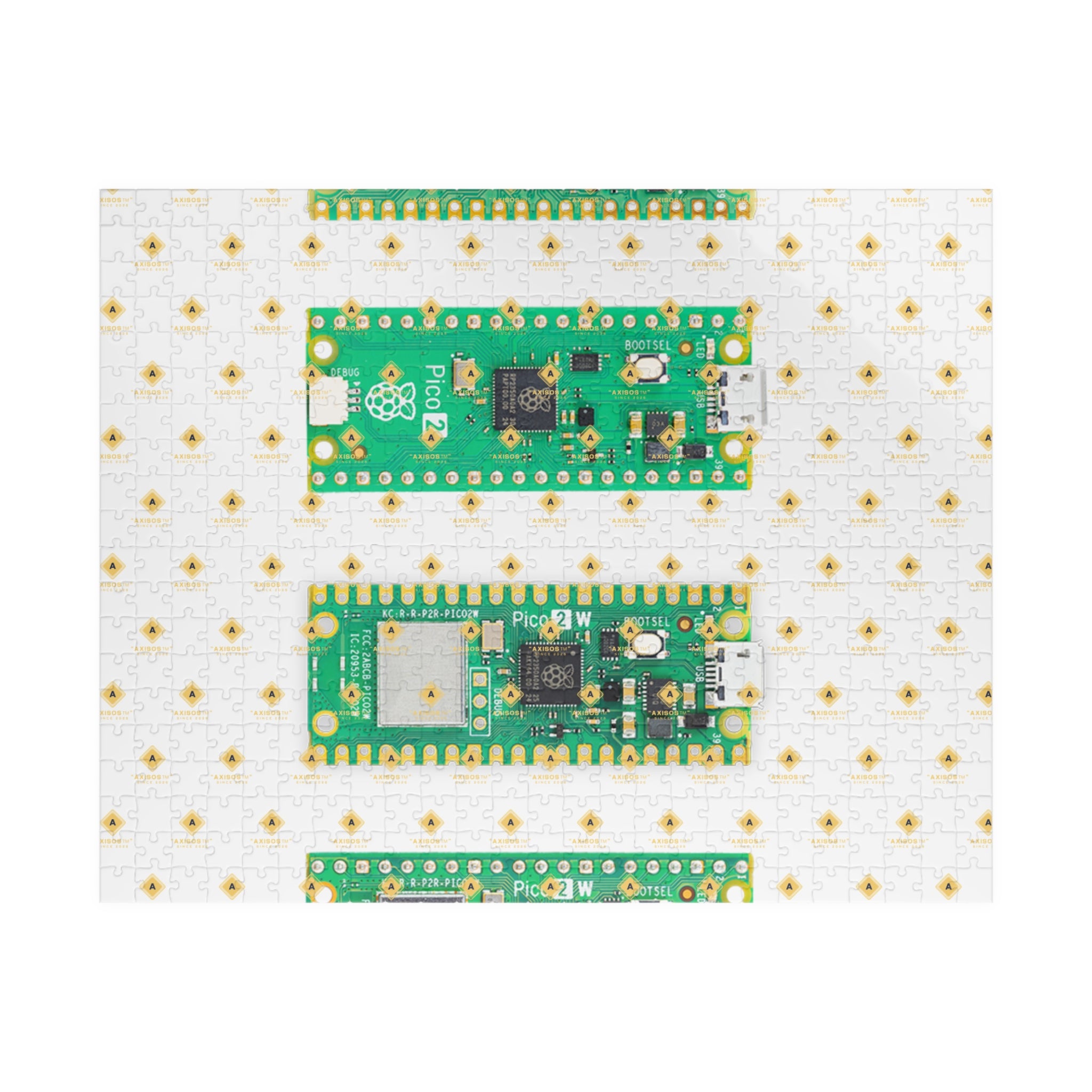 Raspberry Pi Pico Circuit Board Jigsaw Puzzle — Electronics STEM Puzzle (110–1014 pcs)
