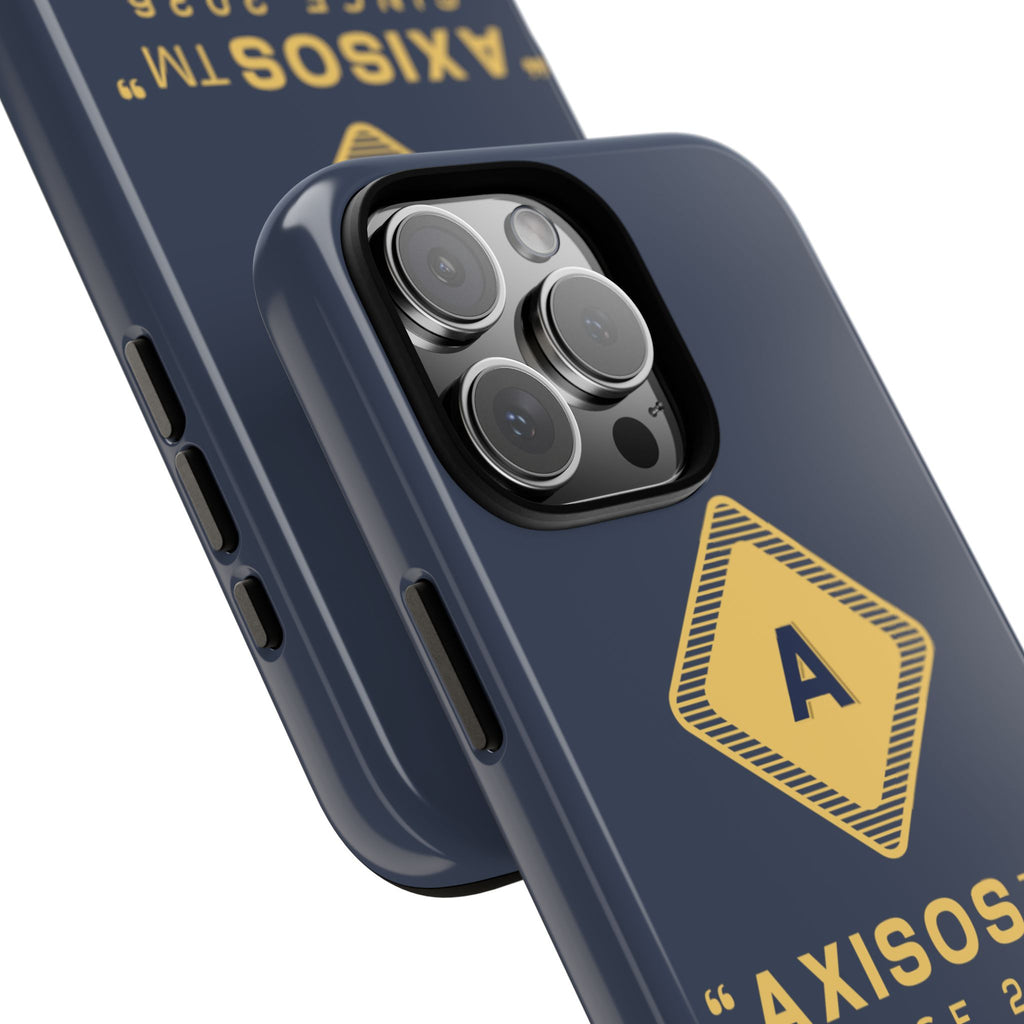 AxisOS™ Minimalist Phone Case — Cute Text Protective iPhone Cover