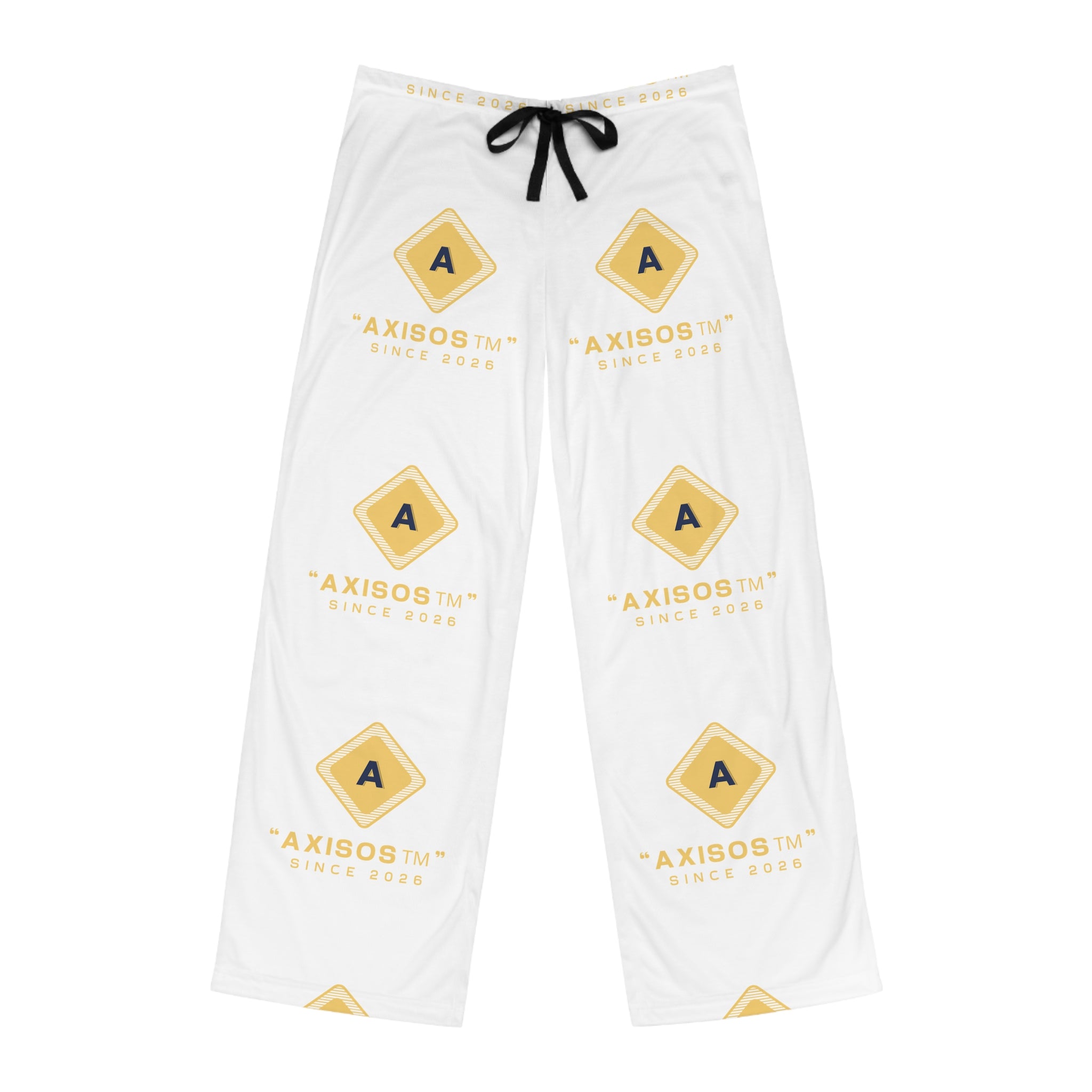 Men's Logo Lounge Pants — AXISOS All-Over Print Pajama Bottoms