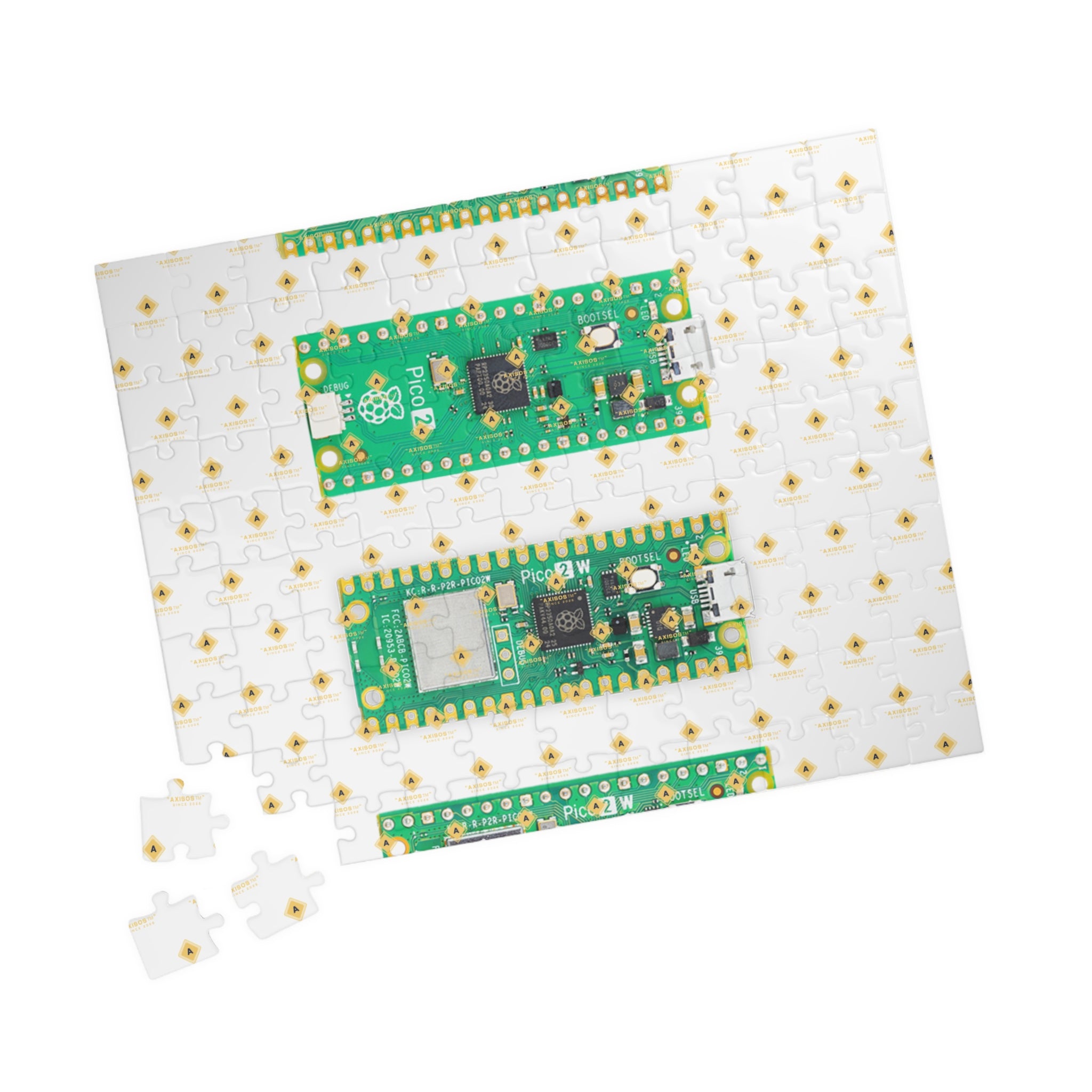 Raspberry Pi Pico Circuit Board Jigsaw Puzzle — Electronics STEM Puzzle (110–1014 pcs)