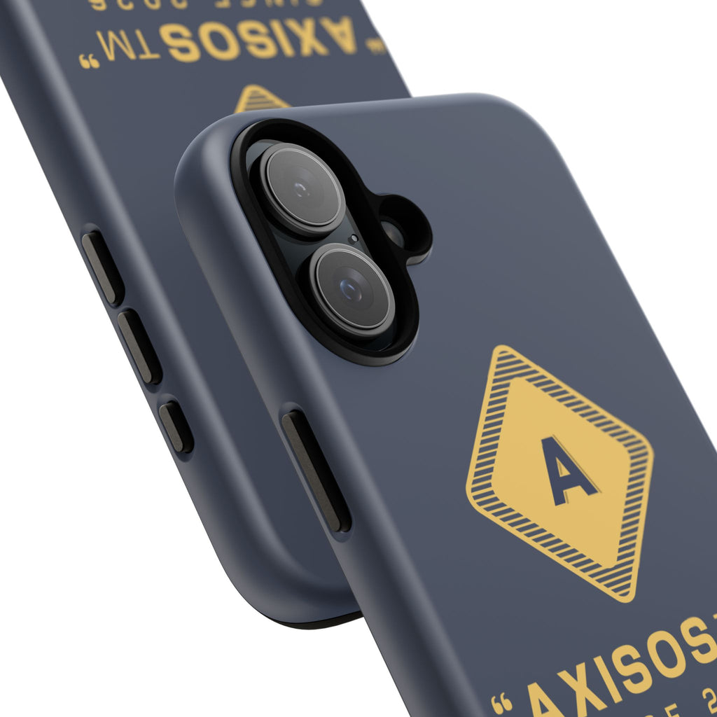 AxisOS™ Minimalist Phone Case — Cute Text Protective iPhone Cover
