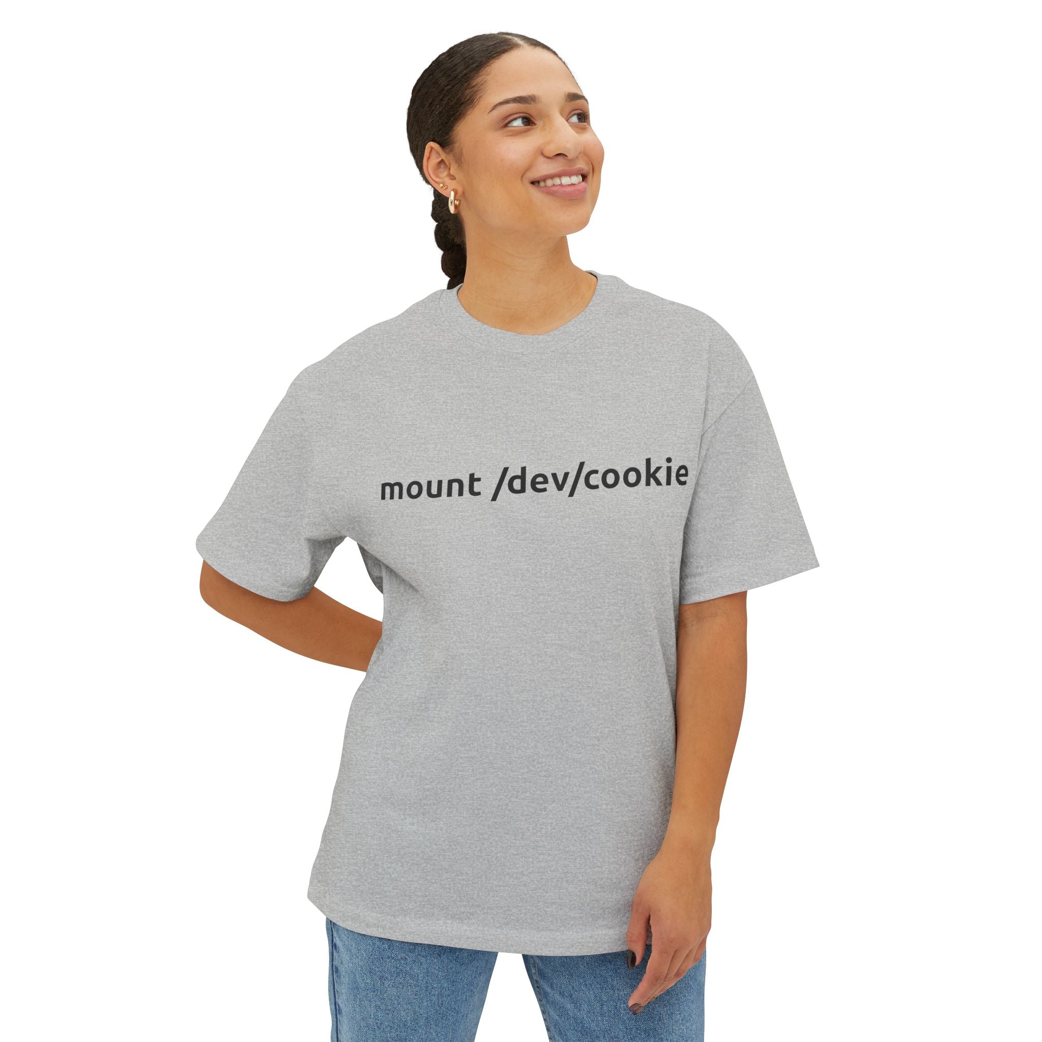 Boxy Tee — Minimalist Custom Text Oversized T-Shirt