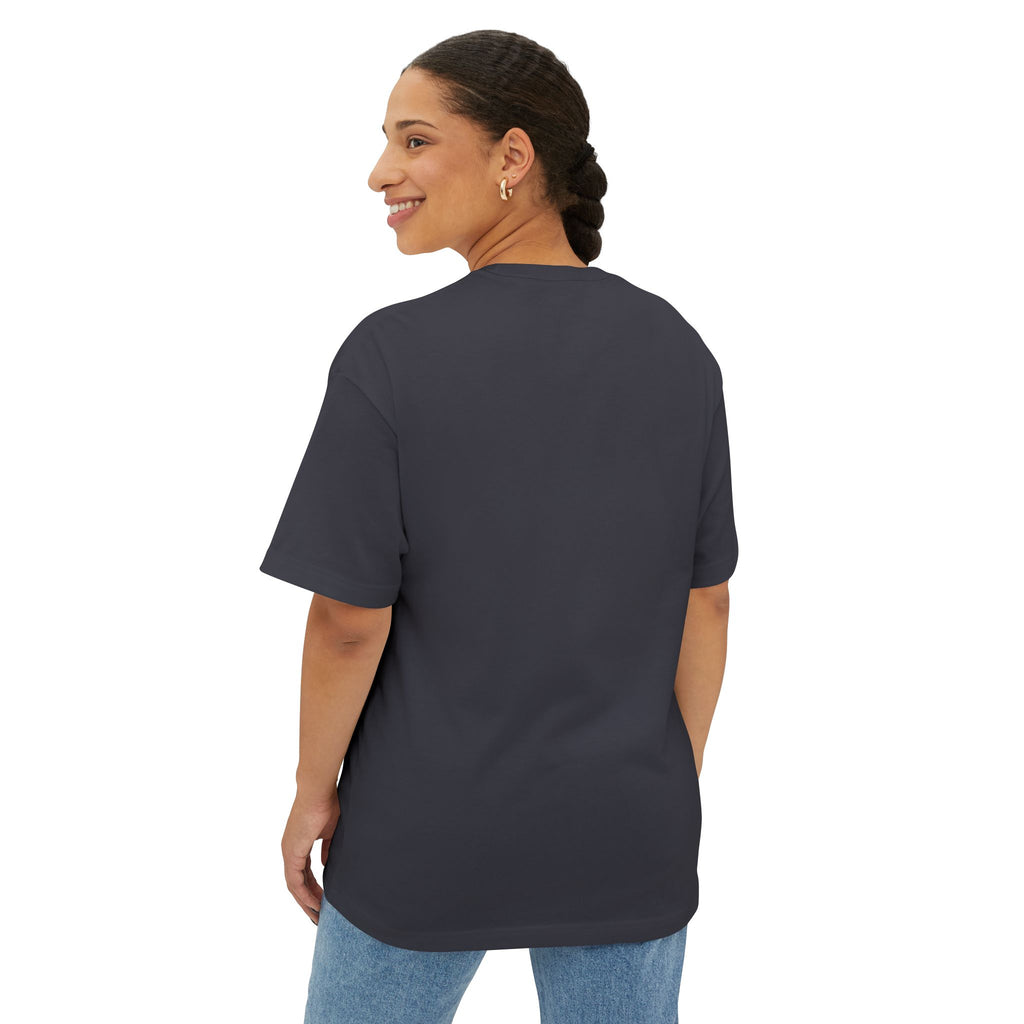 Boxy Tee — Minimalist Custom Text Oversized T-Shirt