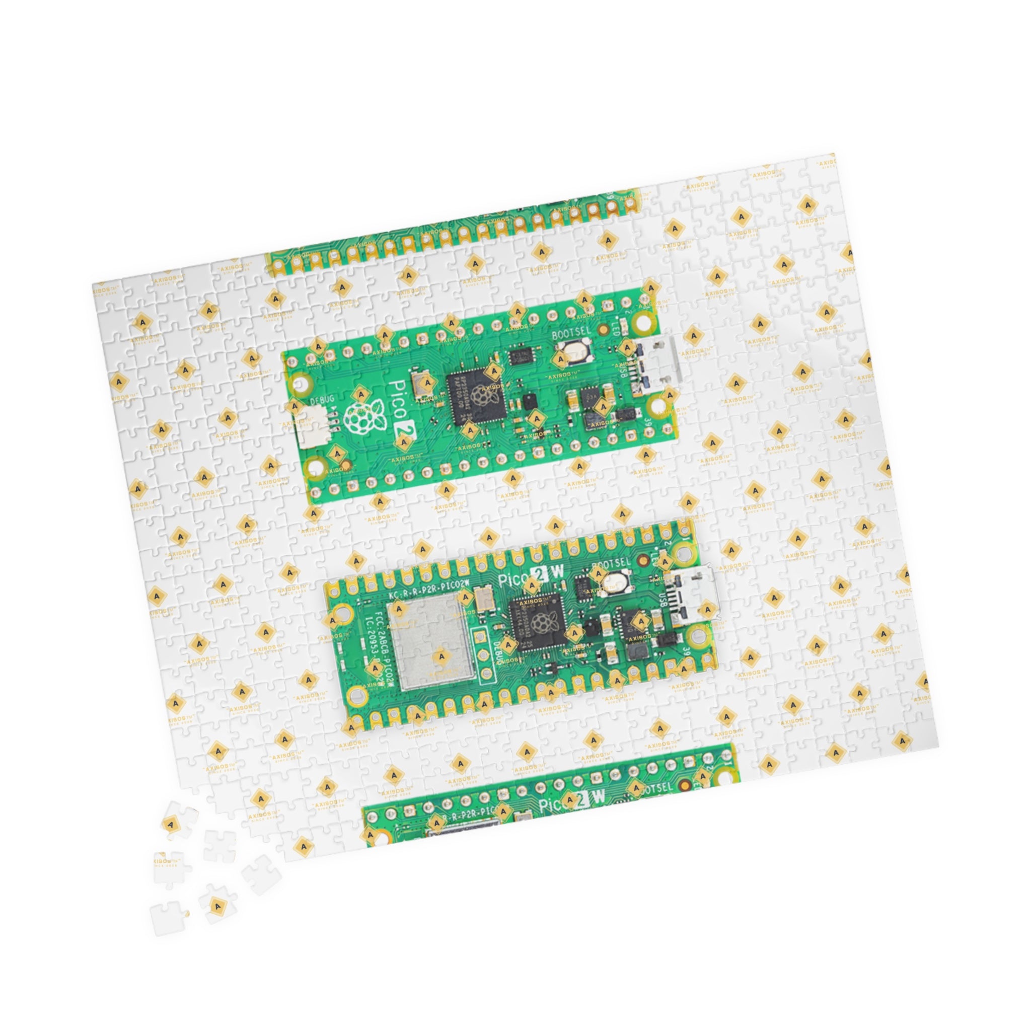 Raspberry Pi Pico Circuit Board Jigsaw Puzzle — Electronics STEM Puzzle (110–1014 pcs)