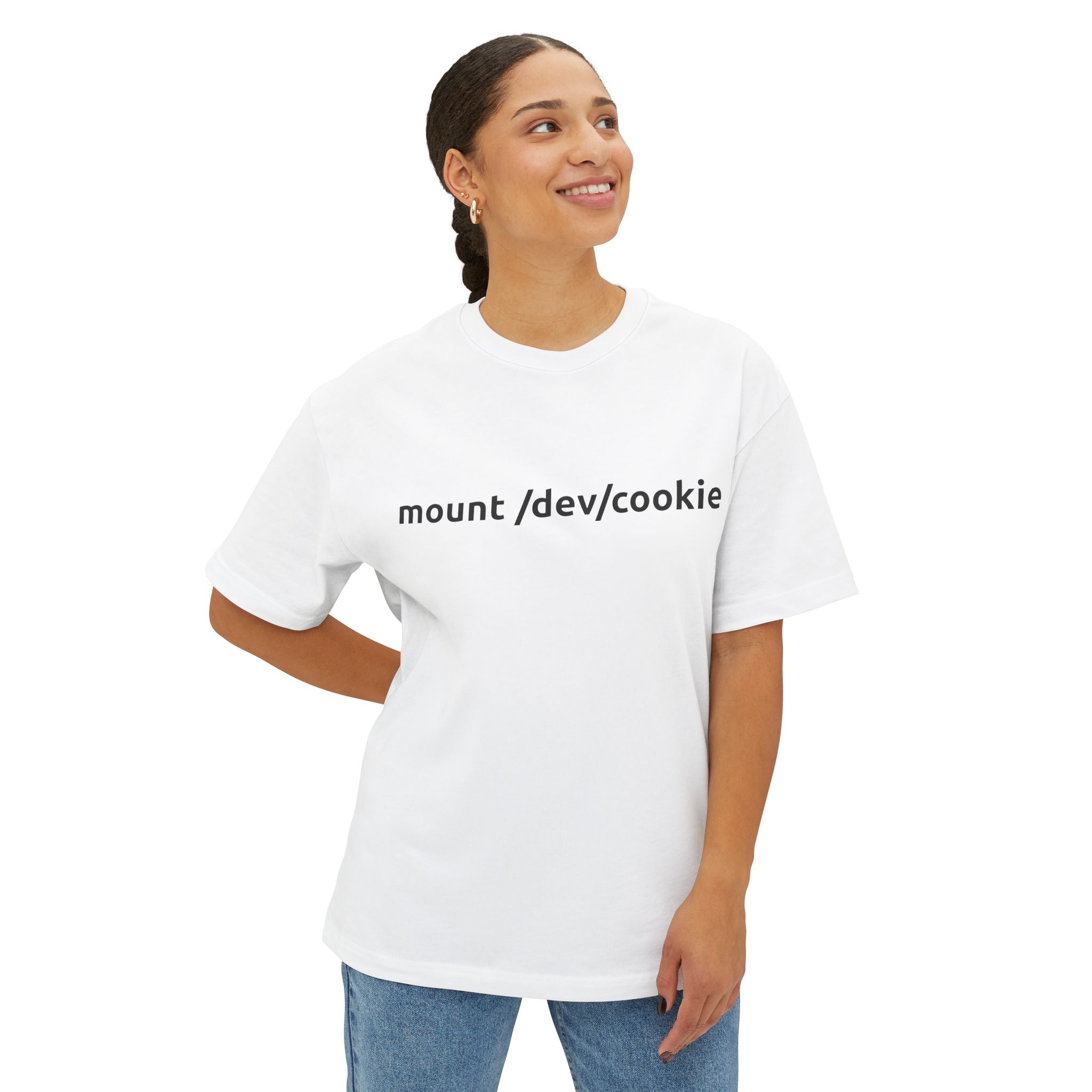 Boxy Tee — Minimalist Custom Text Oversized T-Shirt