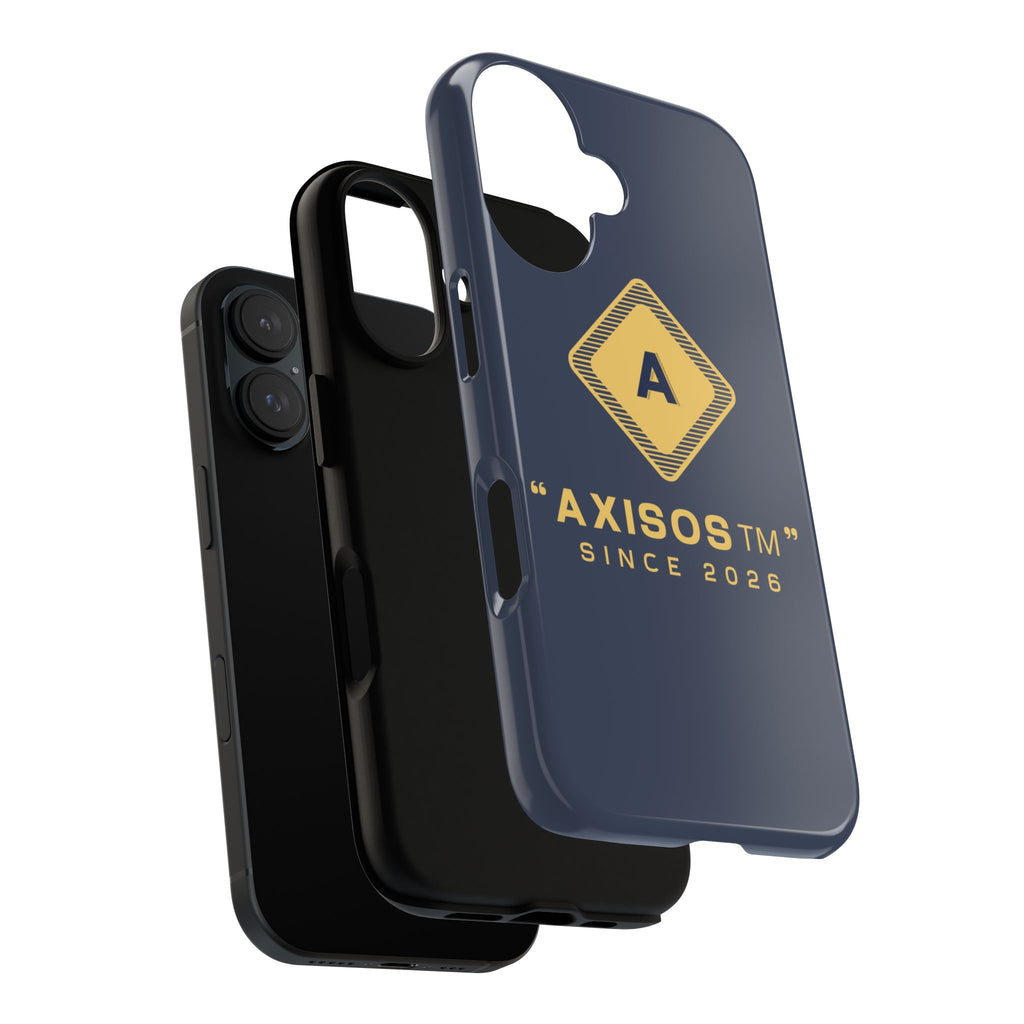 AxisOS™ Minimalist Phone Case — Cute Text Protective iPhone Cover