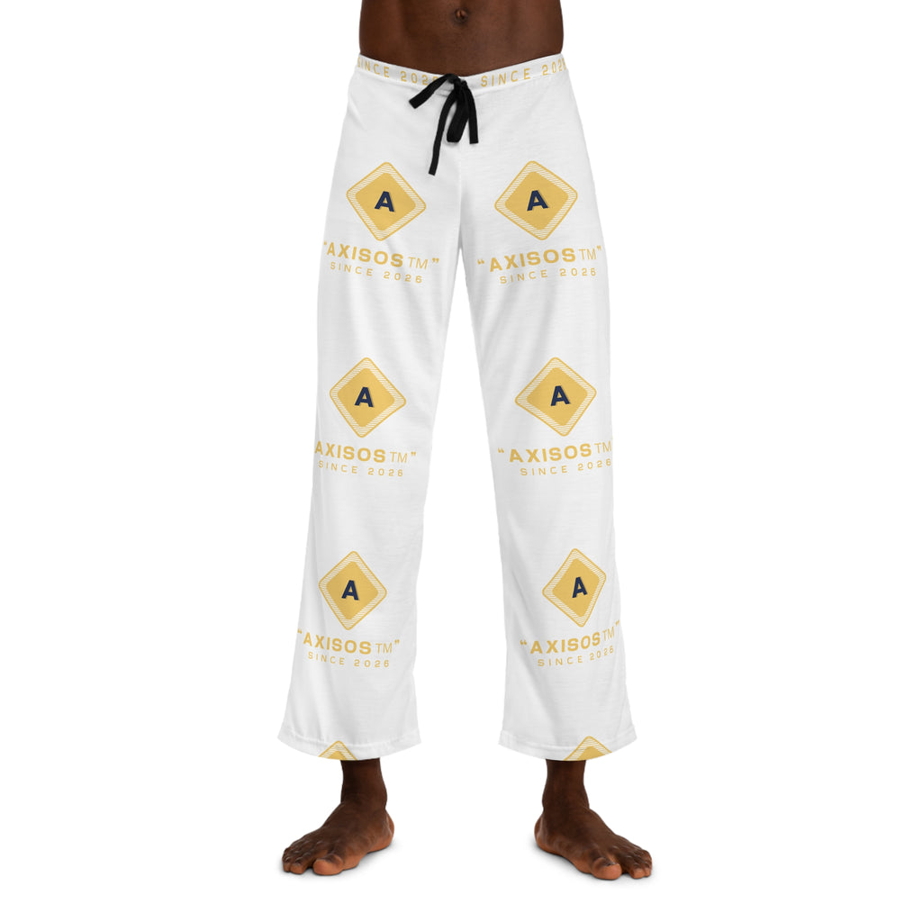 Men's Logo Lounge Pants — AXISOS All-Over Print Pajama Bottoms
