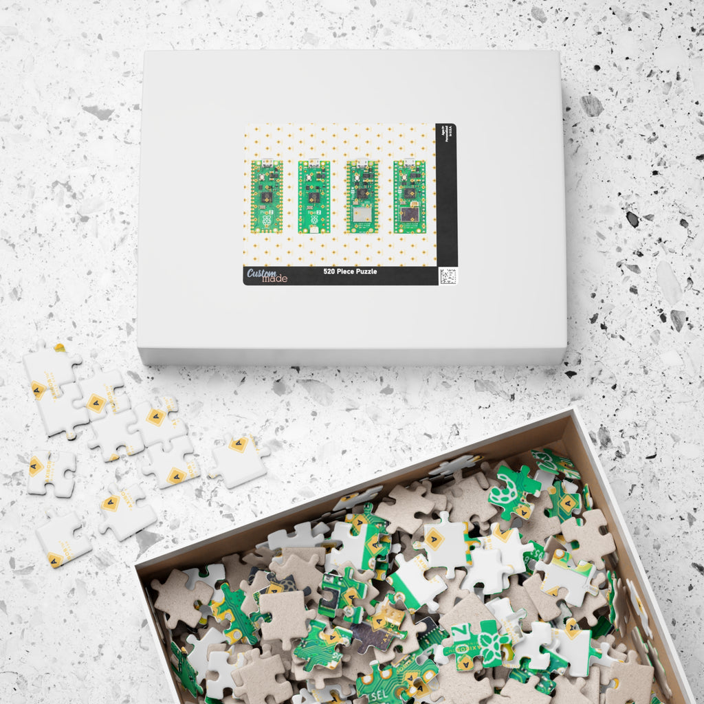 Raspberry Pi Pico Circuit Board Jigsaw Puzzle — Electronics STEM Puzzle (110–1014 pcs)