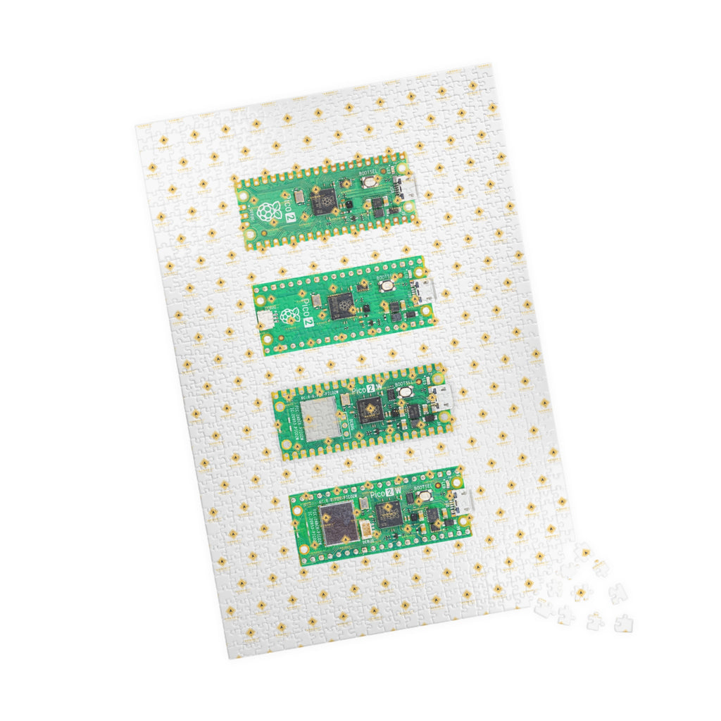 Raspberry Pi Pico Circuit Board Jigsaw Puzzle — Electronics STEM Puzzle (110–1014 pcs)