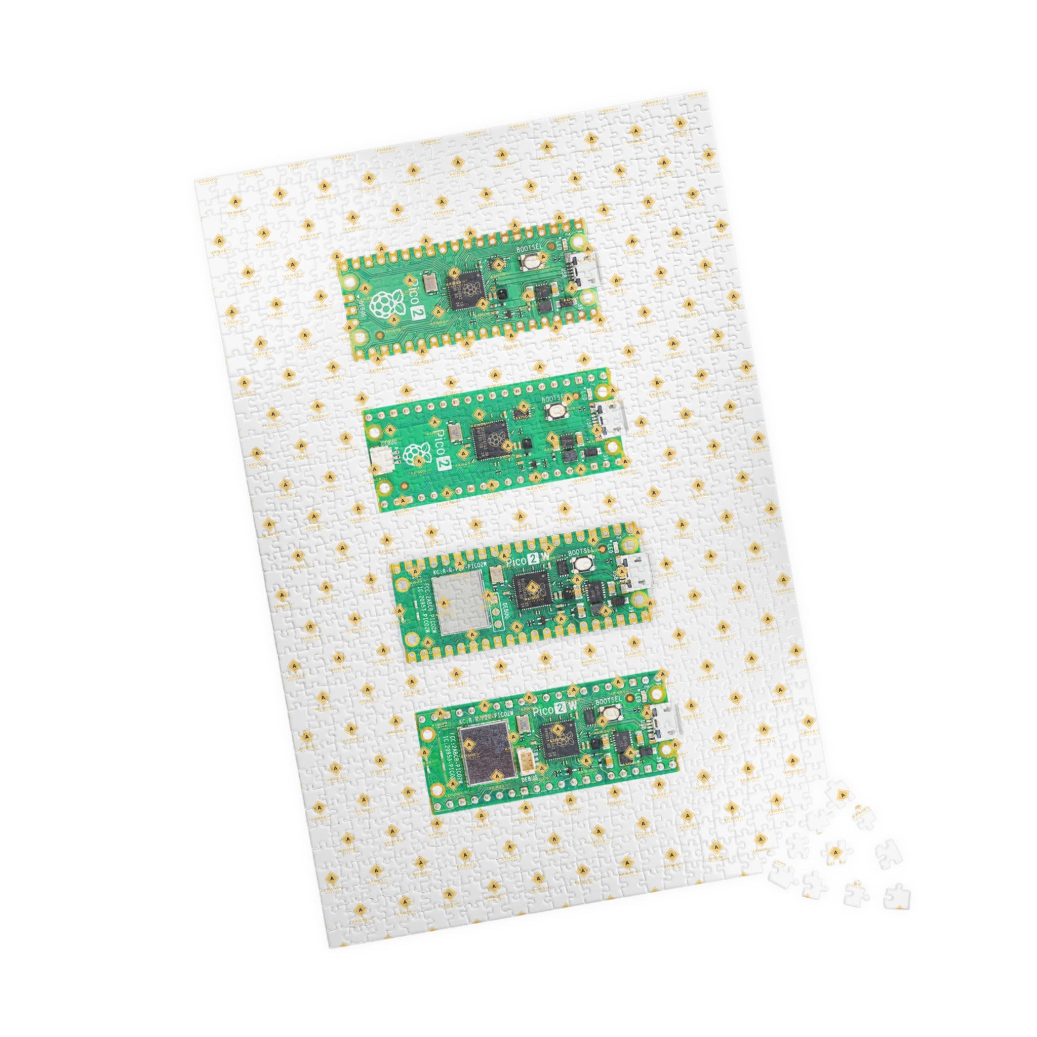 Raspberry Pi Pico Circuit Board Jigsaw Puzzle — Electronics STEM Puzzle (110–1014 pcs)