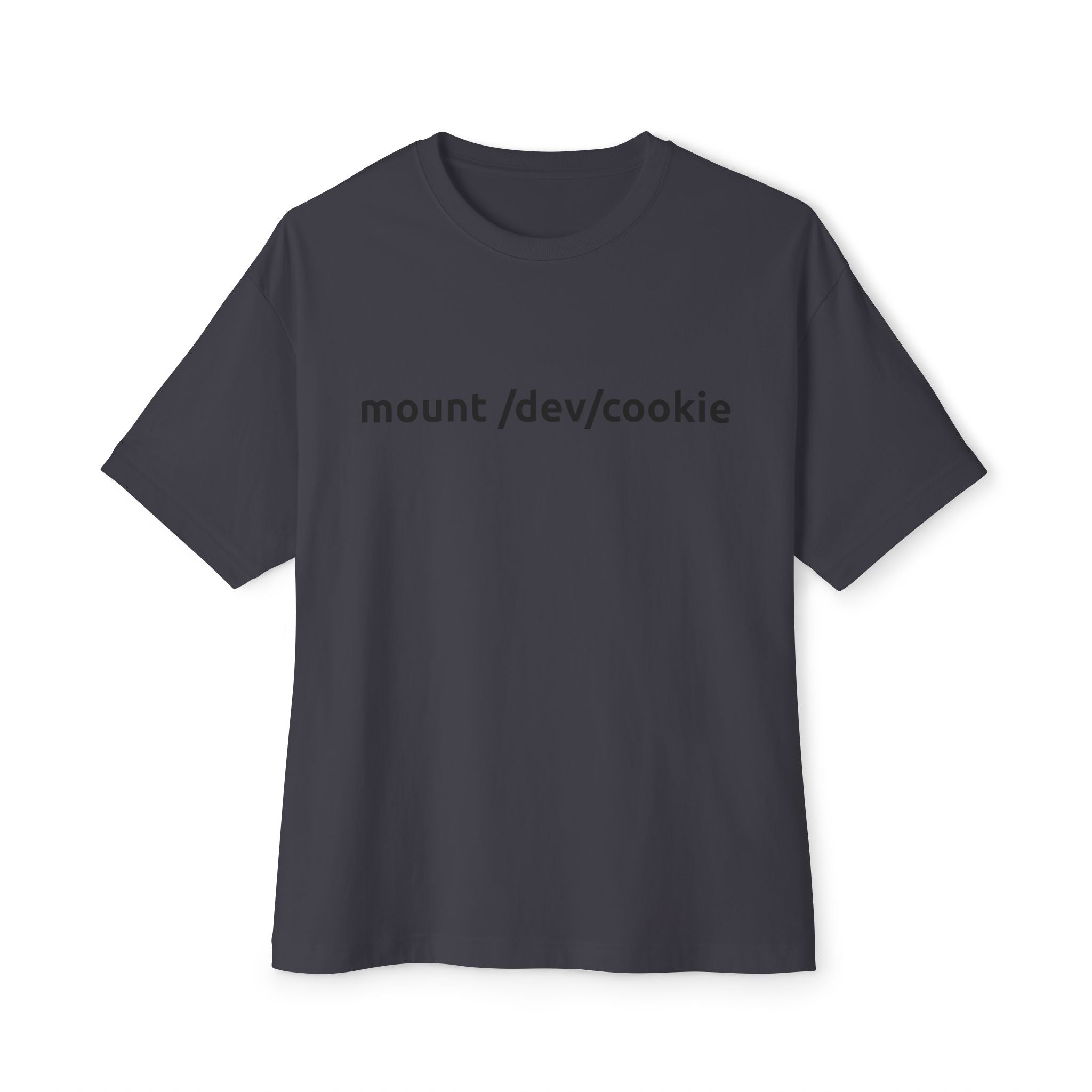 Boxy Tee — Minimalist Custom Text Oversized T-Shirt