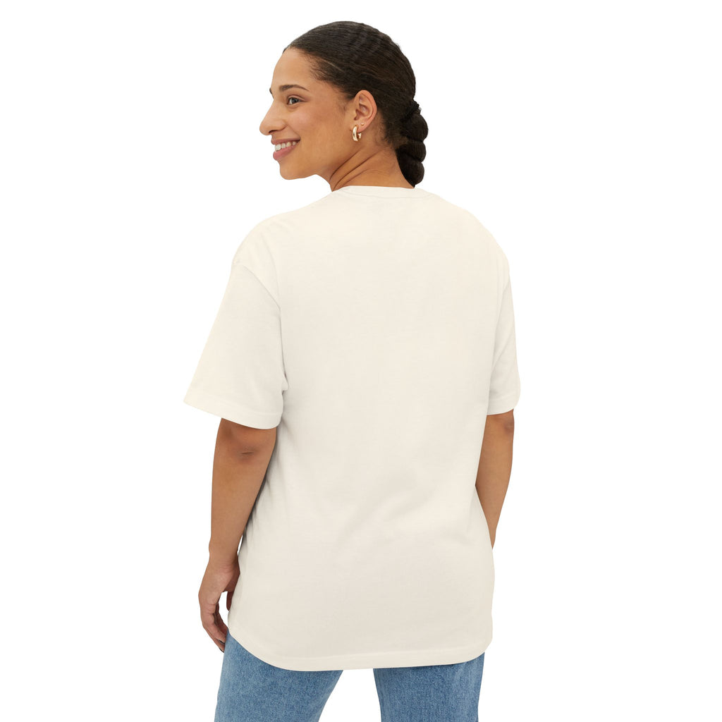 Boxy Tee — Minimalist Custom Text Oversized T-Shirt