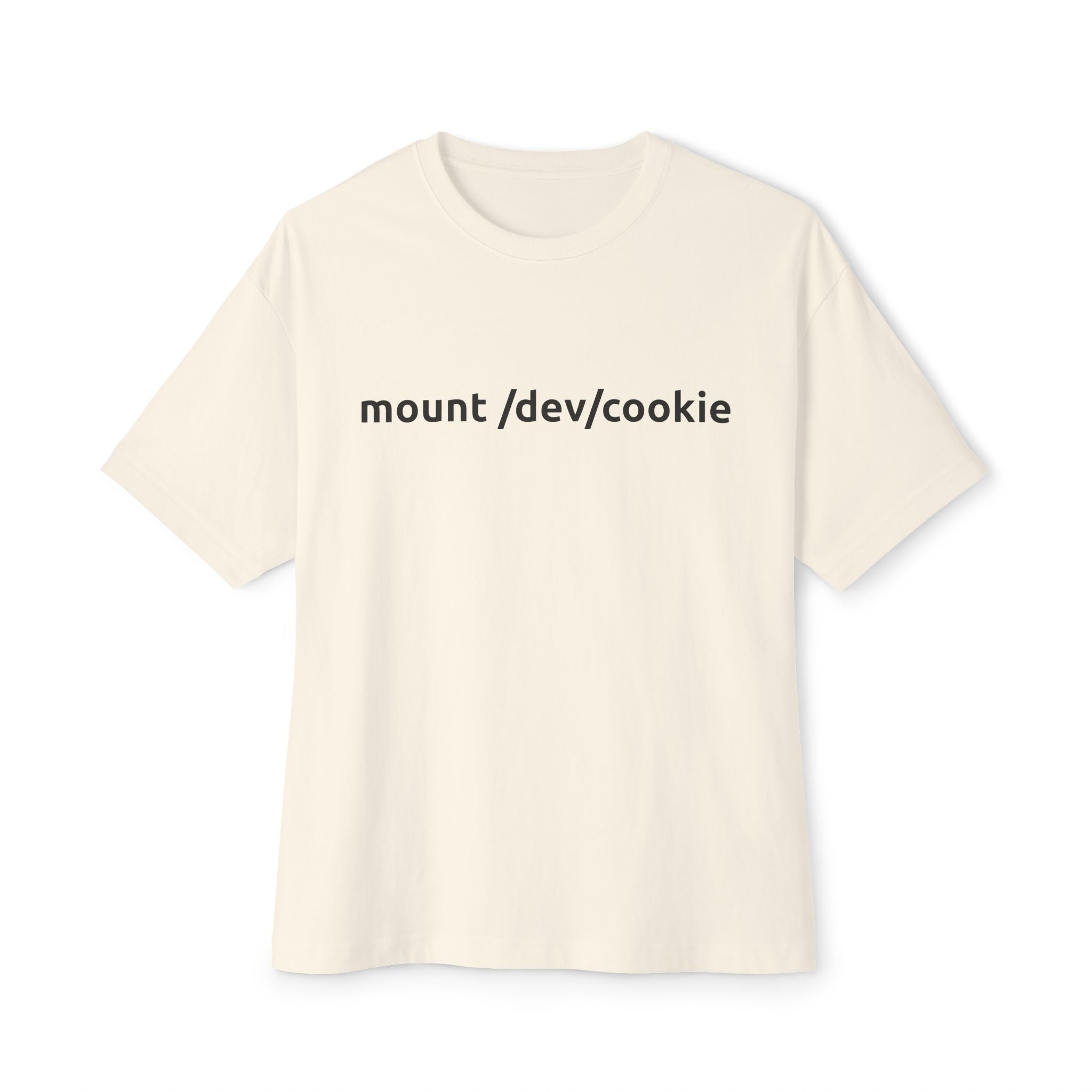 Boxy Tee — Minimalist Custom Text Oversized T-Shirt