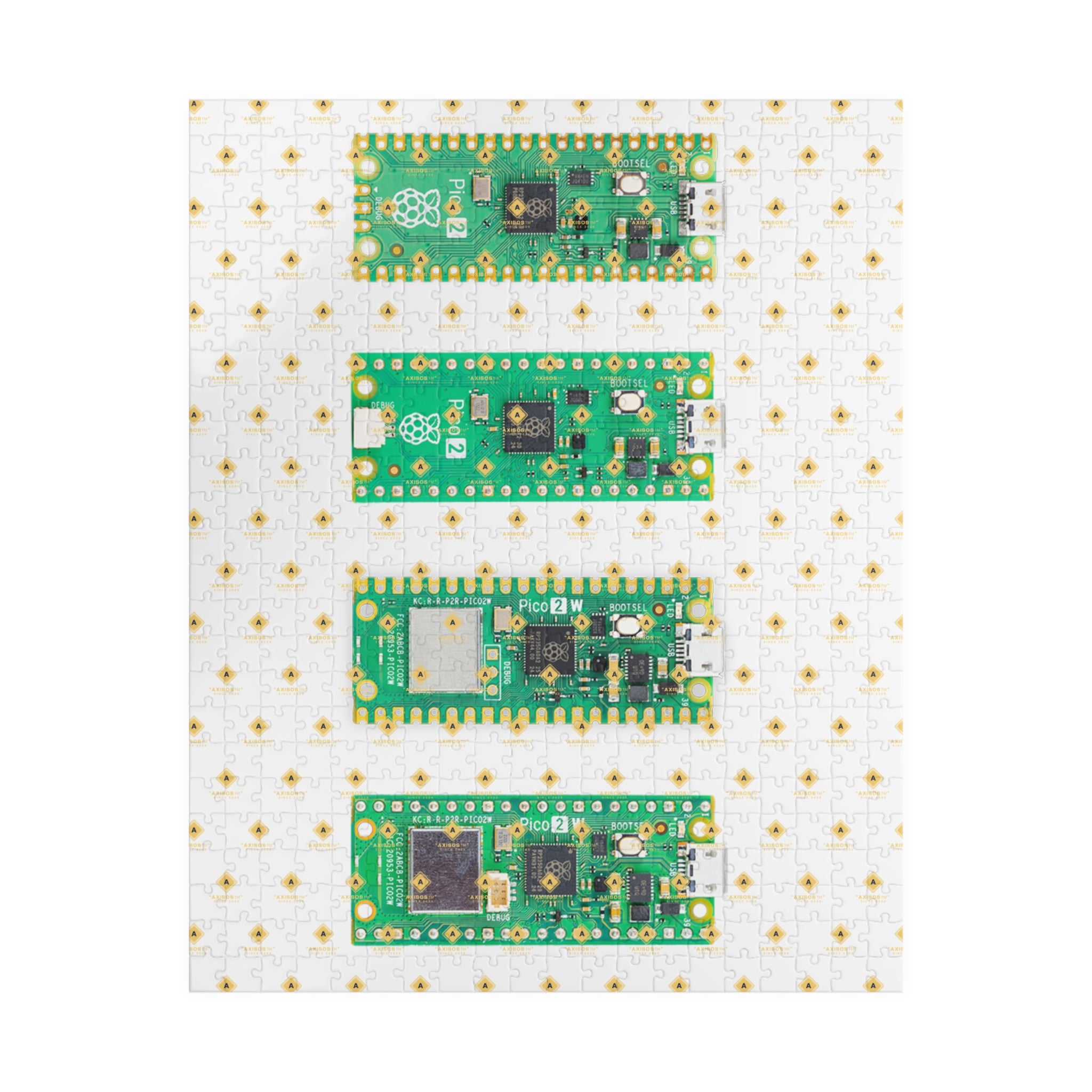 Raspberry Pi Pico Circuit Board Jigsaw Puzzle — Electronics STEM Puzzle (110–1014 pcs)