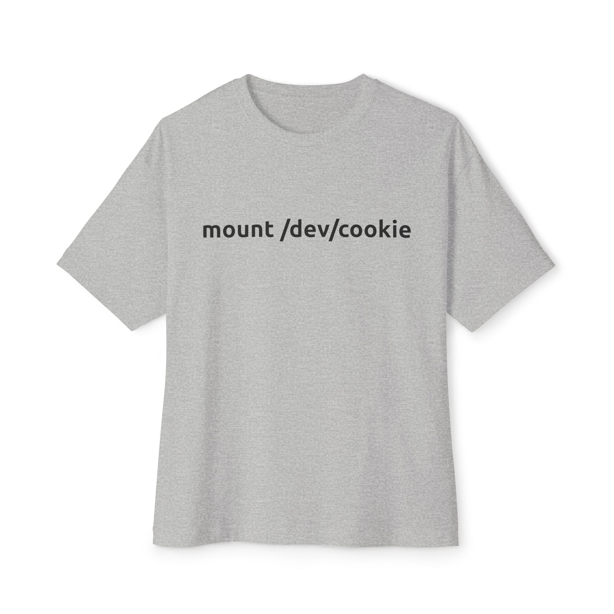 Boxy Tee — Minimalist Custom Text Oversized T-Shirt