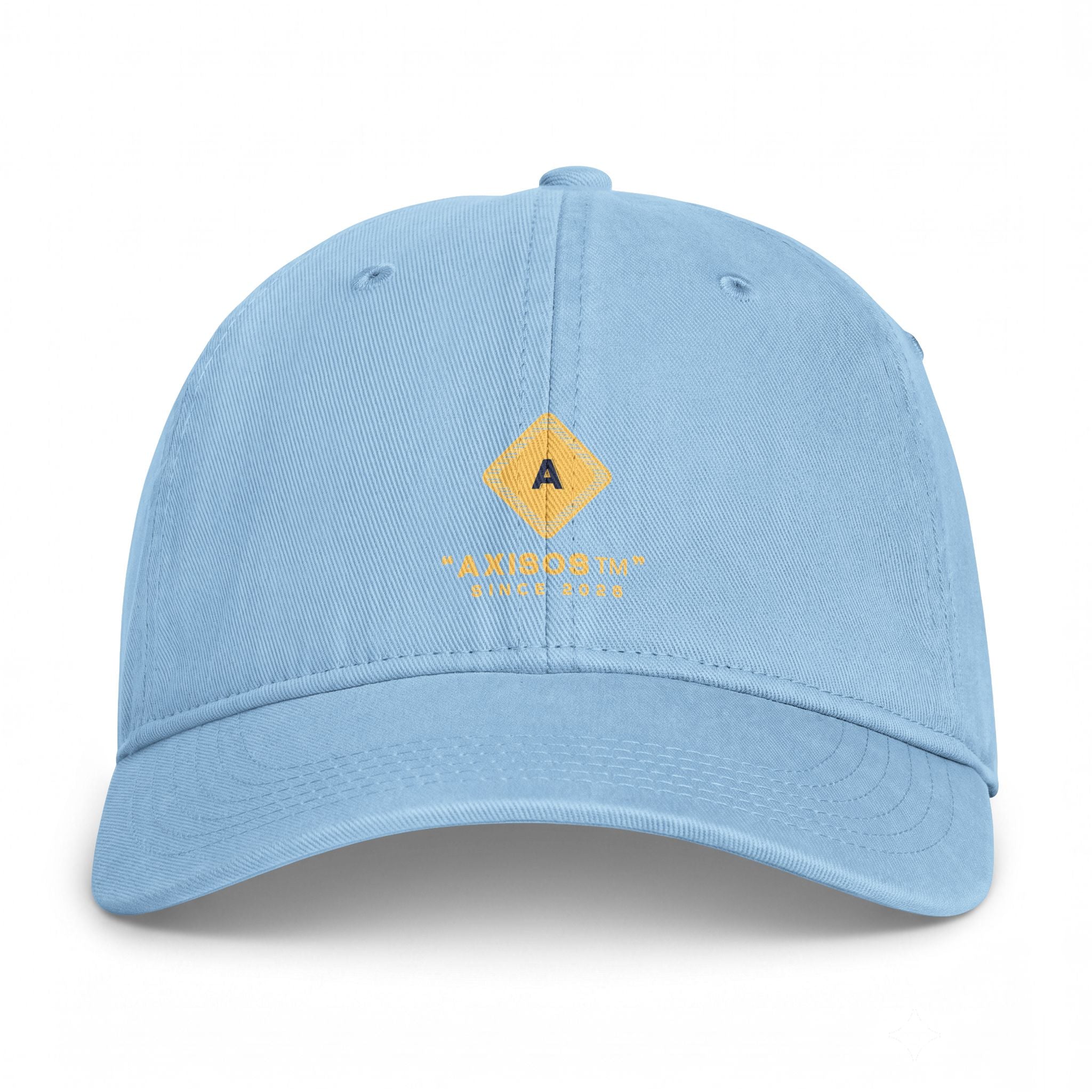 Washed Coastal Cap — Vintage Surf Logo Baseball Hat