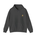 Minimalist Yellow Diamond Logo Hoodie — Axisos Brand Pullover