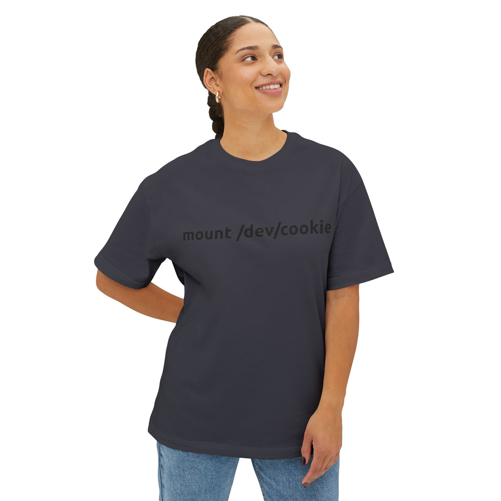 Boxy Tee — Minimalist Custom Text Oversized T-Shirt