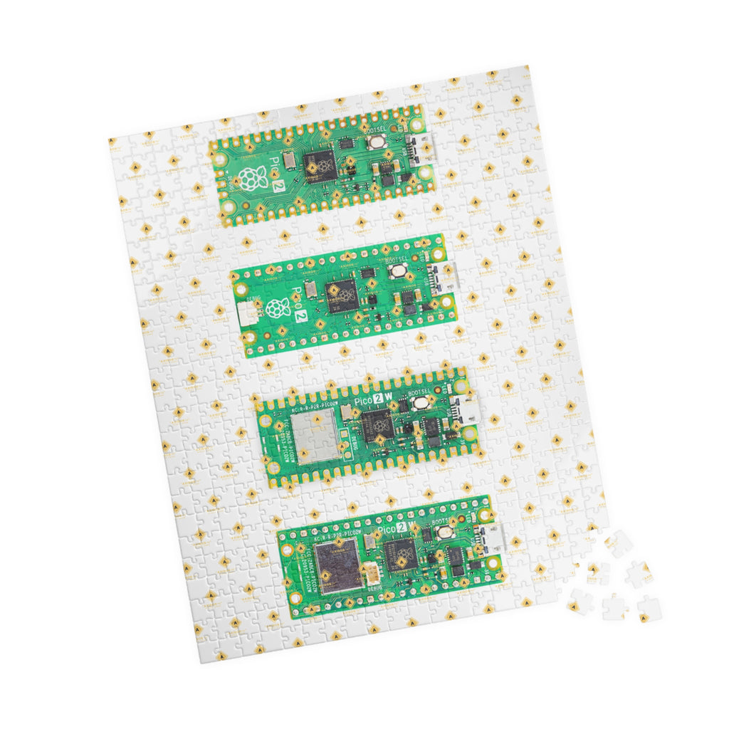 Raspberry Pi Pico Circuit Board Jigsaw Puzzle — Electronics STEM Puzzle (110–1014 pcs)