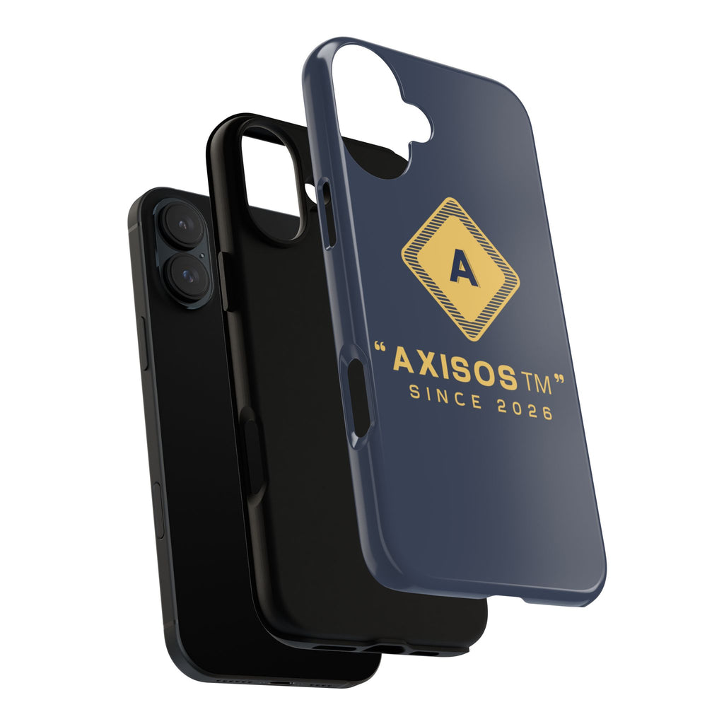 AxisOS™ Minimalist Phone Case — Cute Text Protective iPhone Cover
