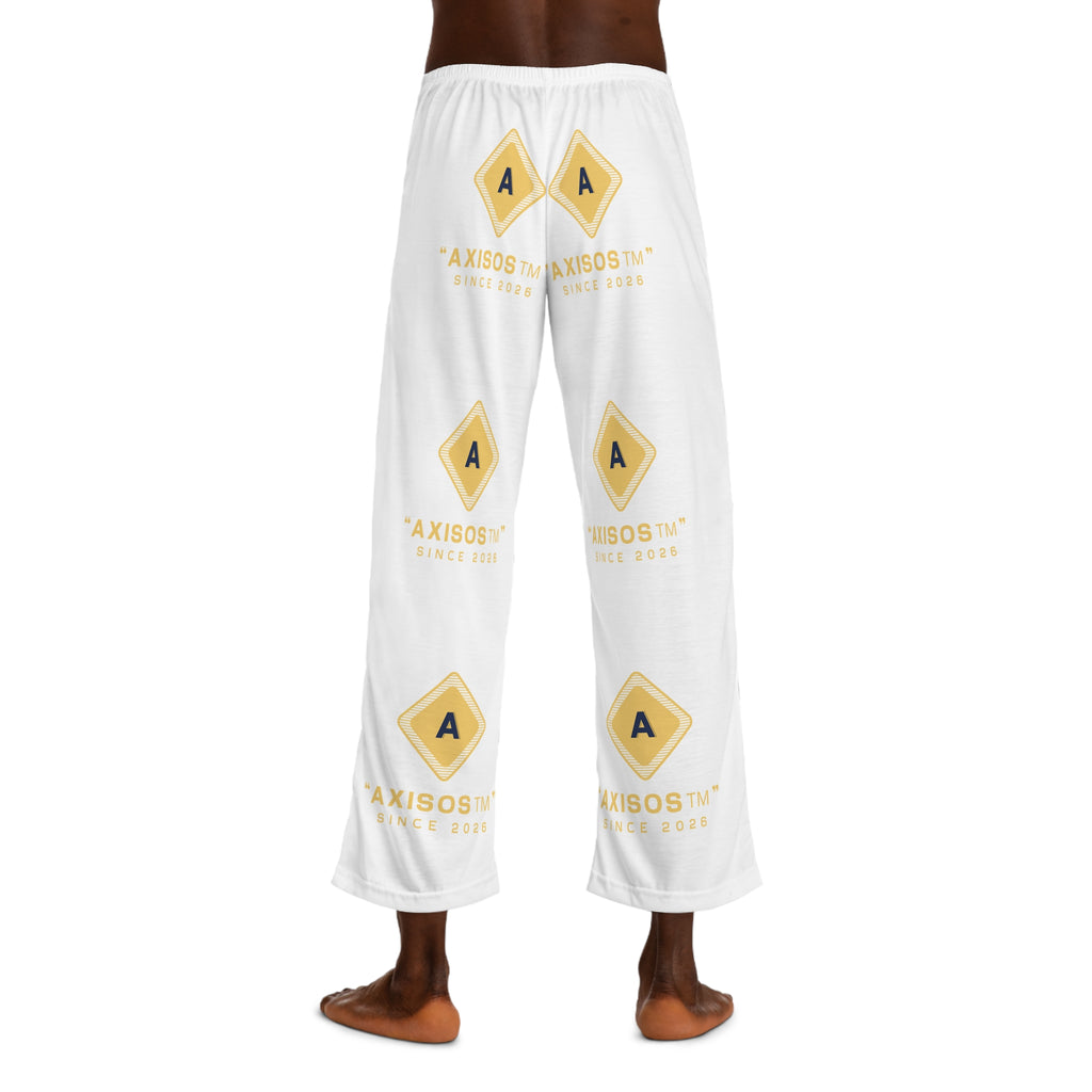 Men's Logo Lounge Pants — AXISOS All-Over Print Pajama Bottoms