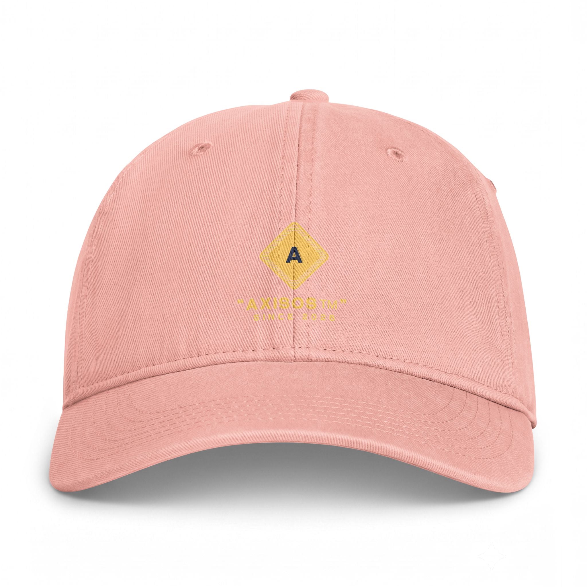 Washed Coastal Cap — Vintage Surf Logo Baseball Hat